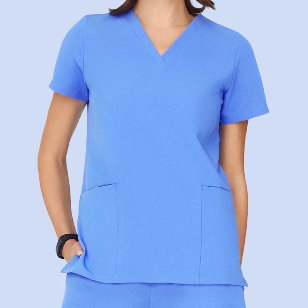 Scrubs Mandala Ceil Blue Top Small